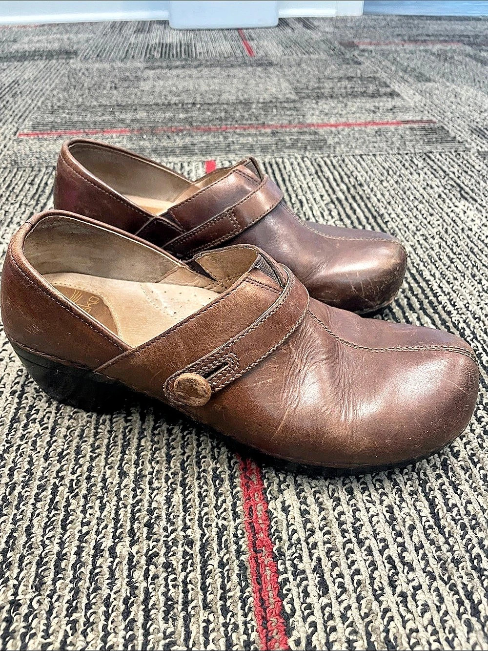 Dansko Solstice Clog Leather shoes Brown EU 41